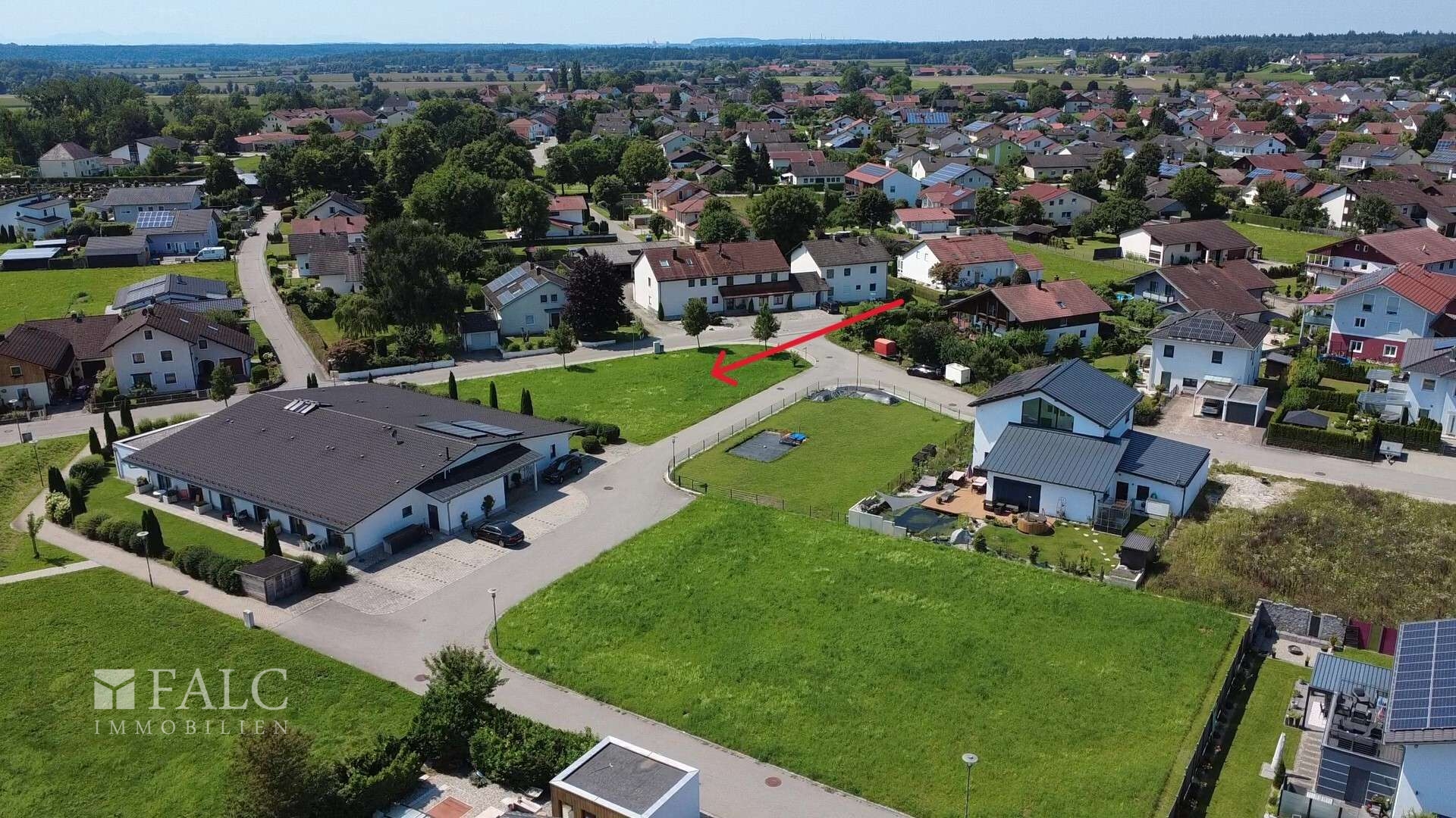 Am Wirtsgarten 2 mit Pfeil markiert